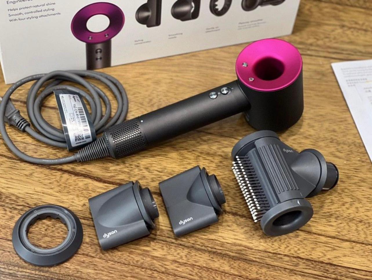 ASCIUGACAPELLI DYSON Supersonic fucsia/nichel