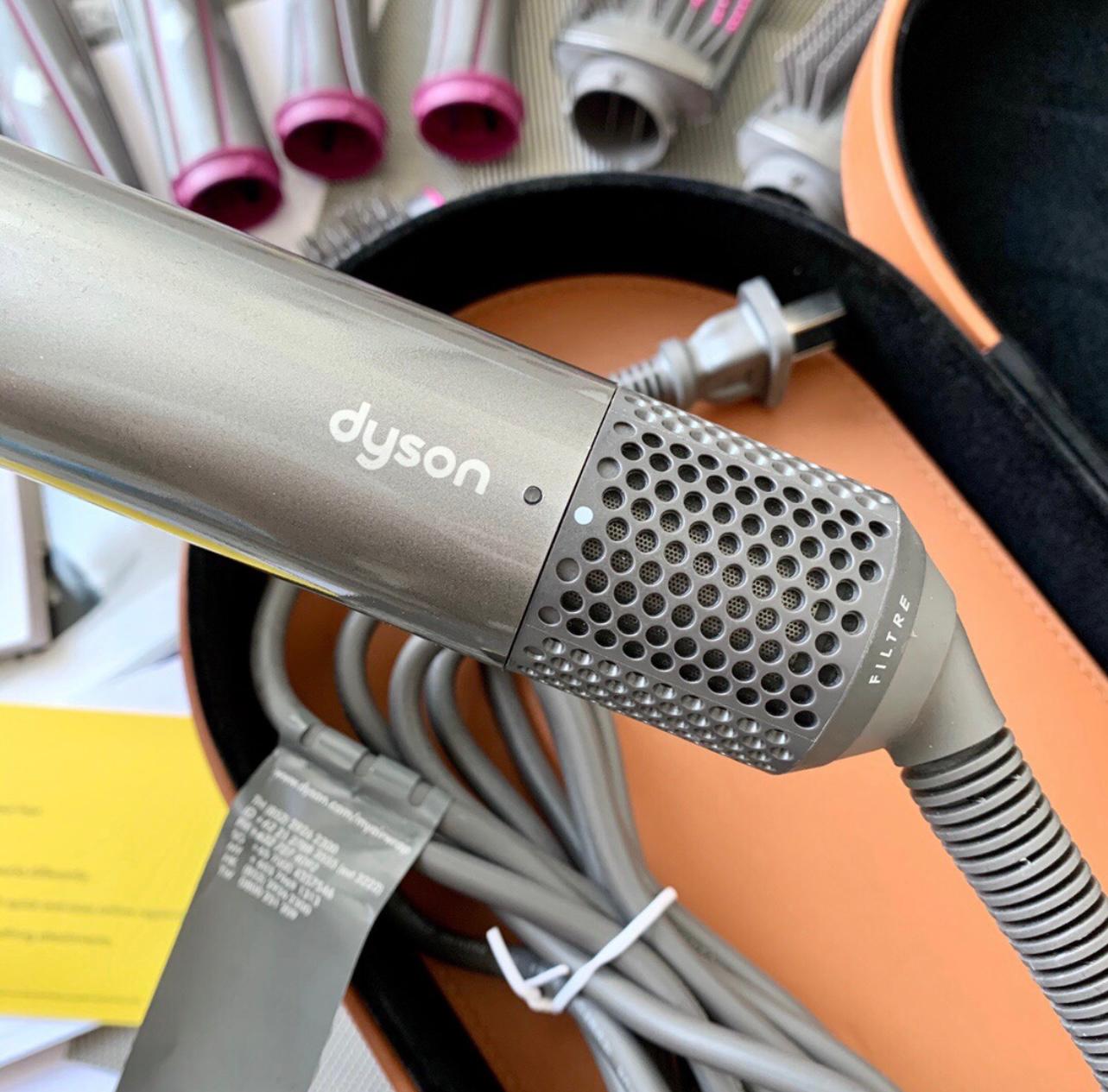 DYSON STYLER AIRWRAP COMPLETE FUCSIA/NICHEL PIASTRA CAPELLI FINI/LISCI